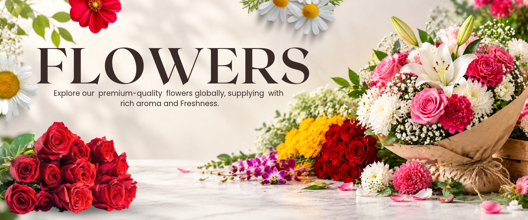 Vibrant flowers and lush greenery - Leading and best Business Solutions